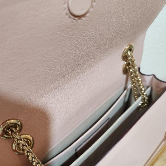 Strathberry East/West Mini Crossbody/Shoulder Bag in Soft Pink - Picture 3 of 5